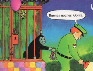 Buenas Noches Gorila ( Good Night Gorilla ) (Board Book)