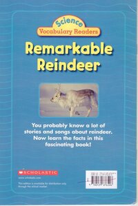 Remarkable Reindeer (Science Vocabulary Readers)