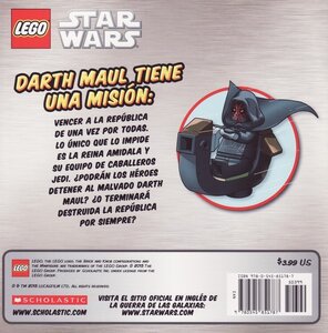 La Mision de Darth Maul (Mission of Darth Maul) (Lego Star Wars) (8x8)