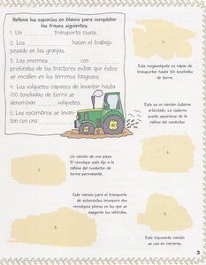 Tractores y Camiones (Tractors and Trucks) (Mi cuaderno de pegatinas)