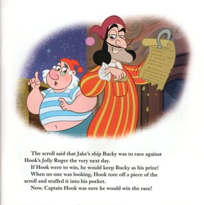 Jake Saves Bucky (Jake and the Never Land Pirates) (Read Along Storybook and CD) (8x8)