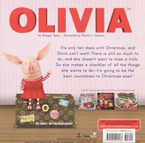 Olivia Counts Down to Christmas (8x8)