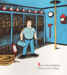 This Is the Firefighter (Board Book)
