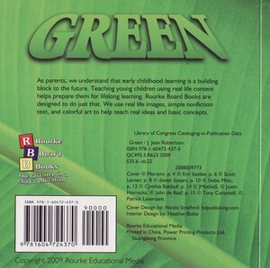 Green (Rourke Board Book)