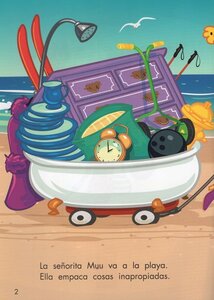 La Senorita Muu Va a la Playa (Miss Moo Goes to the Beach) (Funny Bone Readers En Espaol)