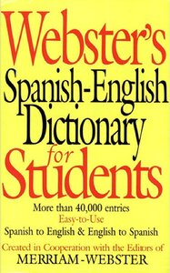 WebsterвЂ™s Spanish English Dictionary For Students