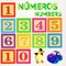 Numbers / Numeros (Rourke Board Book Bilingual) (B)