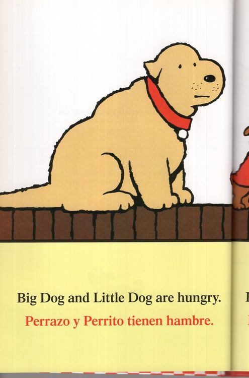 Big Dog and Little Dog / Perrazo Y Perrito ( Green Light Reader Bilingual  Level 1 ) (Hardcover)