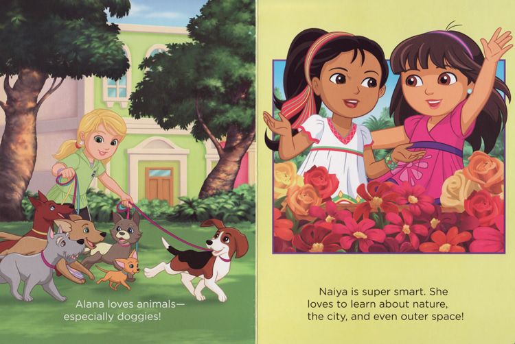 Alana and Naiya ( Dora and Friends Board Book )