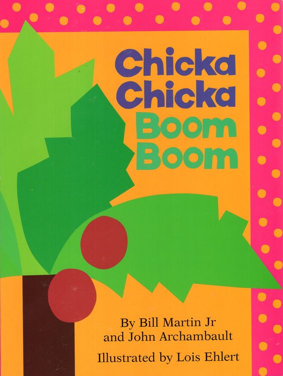 Chicka Chicka Boom Boom (Lap Board Book) (10x8)