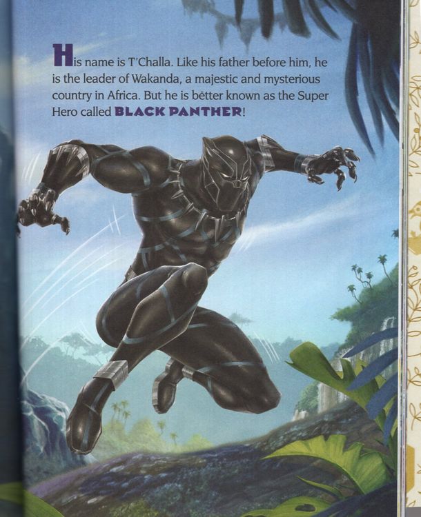 Black Panther ( Marvel Black Panther ) ( Little Golden Book )