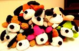 Assorted Colors Plushie Puppy