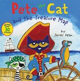 Pete the Cat and the Treasure Map (8x8)