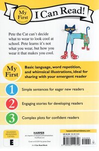Pete the Cat Too Cool for School (I Can Read: My First Shared Reading)