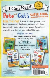 Pete the Cat's Super Cool Reading Collection (I Can Read: My First Shared Reading) (5 Book Boxed Set)