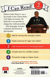 Martin Luther King Jr: A Peaceful Leader ( I Can Read Book Level 2 )