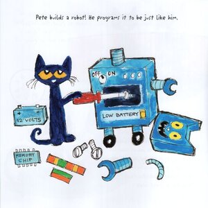 Pete the Cat: Robo Pete (8x8) (B)