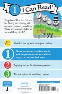Pete the Cat's Family Road Trip (I Can Read Level 1)