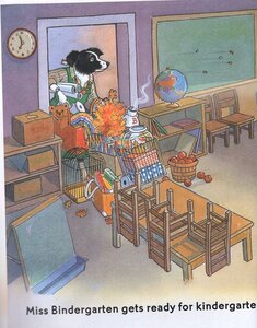 Miss Bindergarten Gets Ready for Kindergarten ( Picture Puffin Books )