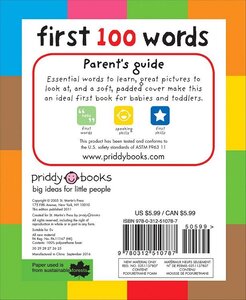 First 100 Words (First 100...) (Padded Board Book)