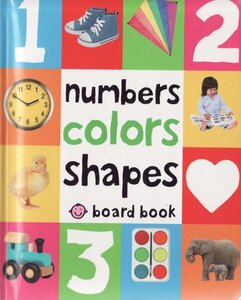Numbers Colors Shapes (Padded Board Book)