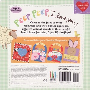 Peep Peep I Love You (Made with Love) (Board Book)