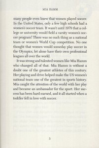 Mia Hamm (Great Americans in Sports)