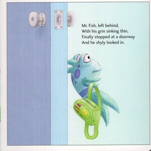 Pout Pout Fish Goes to School (Pout Pout Fish Adventure) (Board Book)