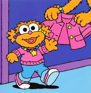 Potty Time! (Sesame Street) (Sesame Beginnings Level 5) (Board Book)