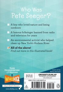 Who Was Pete Seeger? (Who Was...?)