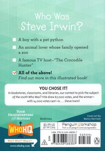 Who Was Steve Irwin? (Who Was...?)