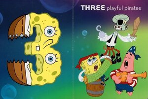 Spongebob Squarepants: 1 2 3 Under the Sea (Board Book)