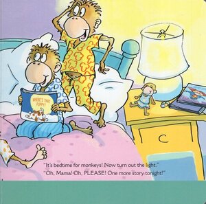 Five Little Monkeys Reading in Bed ( Five Little Monkeys Story ) (Board Book)