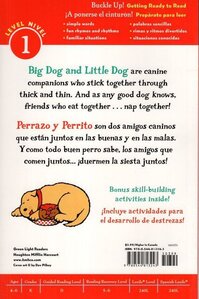 Big Dog and Little Dog / Perrazo Y Perrito (Green Light Reader Bilingual Level 1) (Paperback)