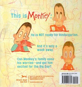 Monkey Not Ready for Kindergarten (Hardcover)