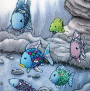 Rainbow Fish and the Sea of Monsters Cave (Board Book)