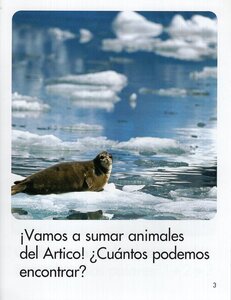 Sumando animales del Artico (Adding Arctic Animals) (Yellow Umbrella Books: Math Level A Spanish)