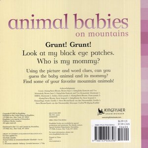 Animal Babies on Mountains (Animal Babies) (Board Book)