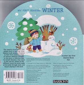 Winter (My First Seasons) (Board Book)