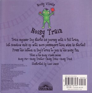 Noisy Train (Noisy Wheels) (Board Book)