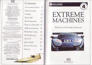 Extreme Machines ( DK Readers Level 4 )