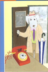 Case of the Missing Painting (Detective Paw of the Law) (Time to Read Level 3) (Hardcover)