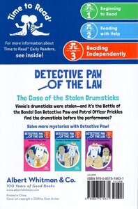 Case of the Stolen Drumsticks (Detective Paw of the Law) (Time to Read Level 3) (Paperback)