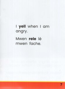 Angry (Haitian Creole/English) (My Emotions Bilingual)