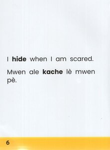 Scared (Haitian Creole/English) (My Emotions Bilingual)