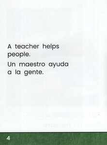 Teacher (People I Meet Bilingual) (Spanish/Eng Bilingual)
