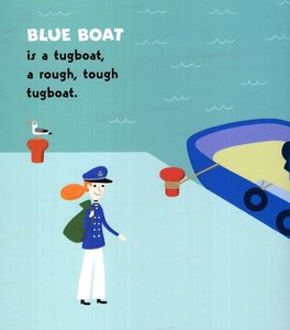 Blue Boat (Board Book)