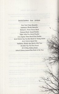 Speak (20th Anniversary Ed) (Paperback)