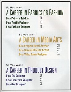 Careers in Art and Design