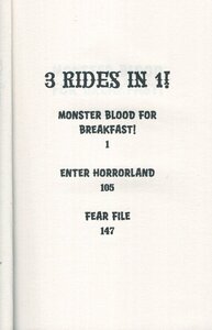 Monster Blood for Breakfast (Goosebumps: Horrorland #03)